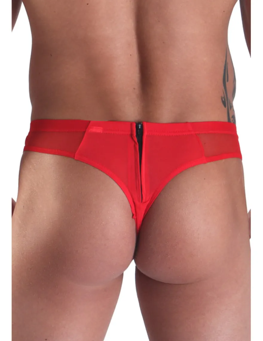 LOOK ME - Herren String Wiz LM16-57RED rot