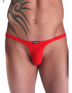 LOOK ME - Männer Ministring 99-01 LM99-01RED rot