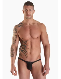 LOOK ME - Männer String-Tanga Sunny 99-57 LM96-57BLK schwarz