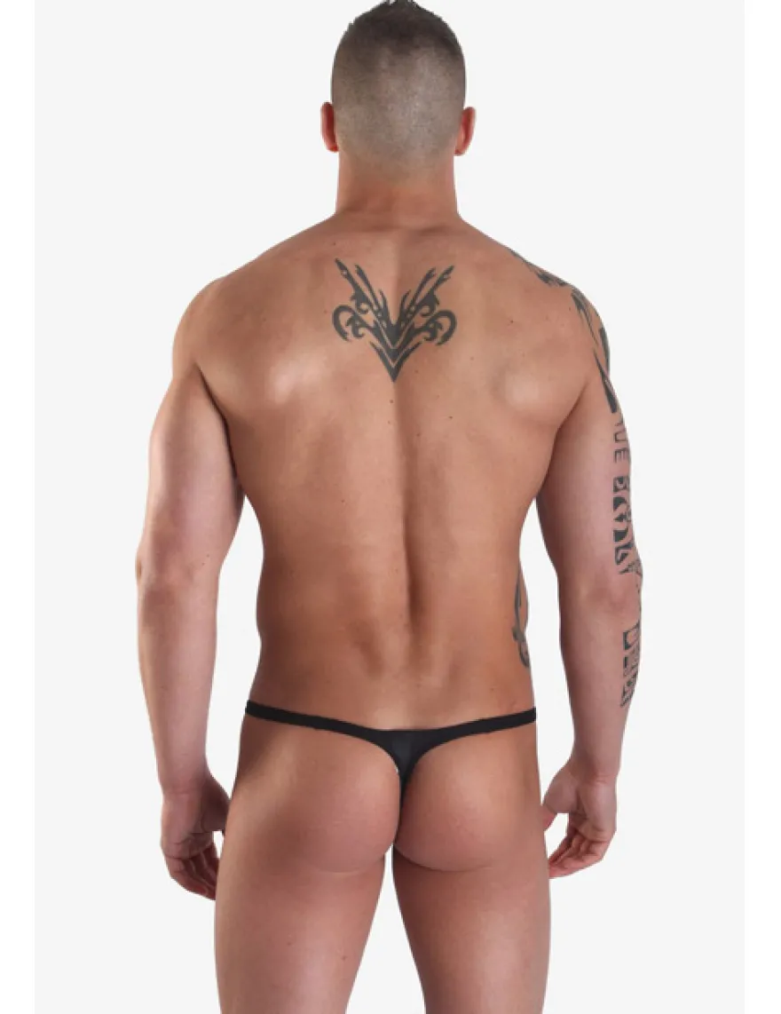 LOOK ME - Männer String-Tanga Sunny 99-57 LM96-57BLK schwarz