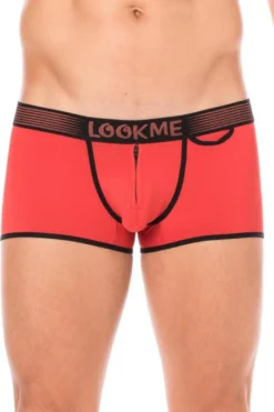 Look Me - Panty aus dehnbarem Material mit Reißverschluss