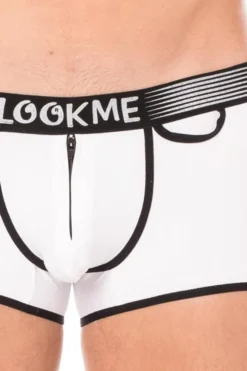Look Me - Panty aus dehnbarem Material mit Reißverschluss