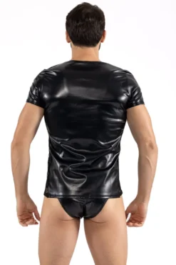 Look Me - Shirt im Wetlook