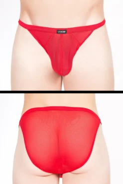 Look Me - Tanga-Slip Malibu LM92-61 rot