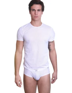 LOOK ME - T-Shirt the Shadow LM36-81WHT weiß