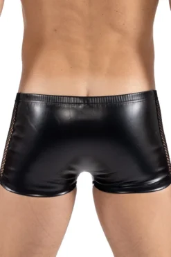Look Me - Wetlook Boxer mit Netzmaterial