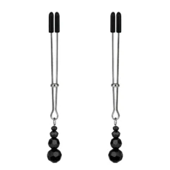 LUX FETISH-Adjustable Tweezer Nipple Clips