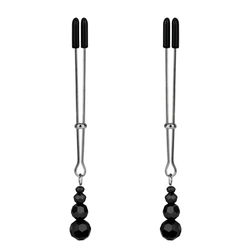 LUX FETISH-Adjustable Tweezer Nipple Clips