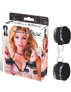 Lux Fetish - Lace Love Cuffs