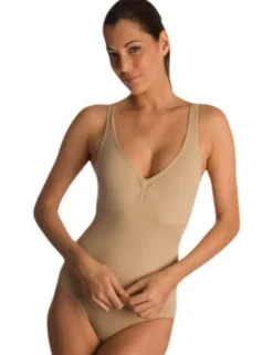 Magic Bodyfashion - SlimBody - Body mit Schlankmach-Effekt hautfarben, schwarz oder weiß