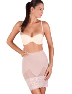 Magic Bodyfashion - Super Control Skirt - Rock mit Spitze schwarz