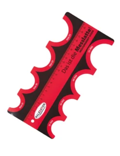 Malesation – Messlatte „Measurement Guide“ – rot