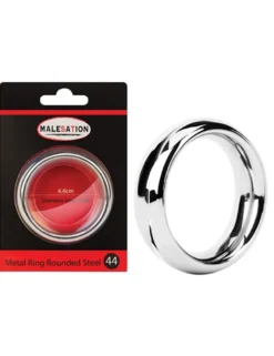 Malesation - Metal Ring Rounded Steel 44 Cockring