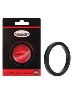 Malesation - Metal Ring schwarz Stamina 40