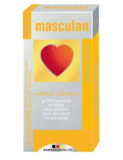 Masculan - Ribbed & Dotted 10 St.