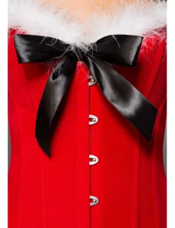 Mask Paradise - Miss Santa Komplettset rot/weiß