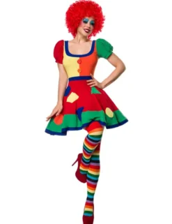 Mask Paradise - Süßes Clown Kostüm - Komplettset