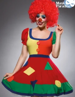 Mask Paradise - Süßes Clown Kostüm - Komplettset