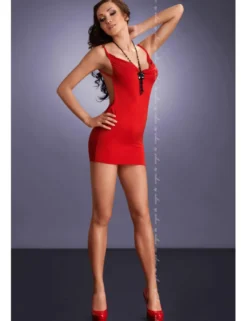 MeSeduce - Kleid Lara mit T-String MS450022M rot
