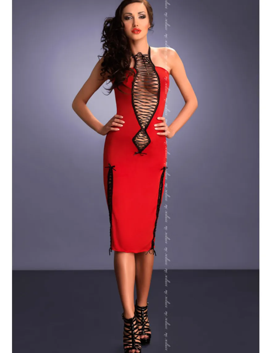 MeSeduce - Kleid Maxima MS450028M rot