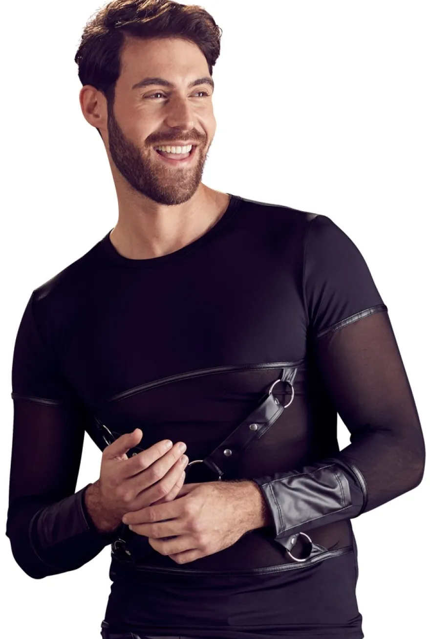 NEK - Herren Longsleeve mit Powernet & Brustharness