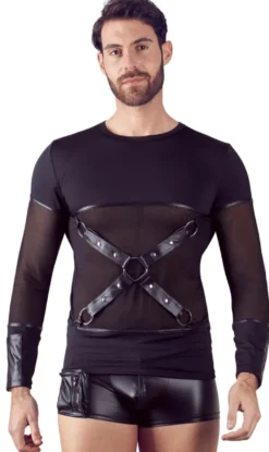 NEK - Herren Longsleeve mit Powernet & Brustharness