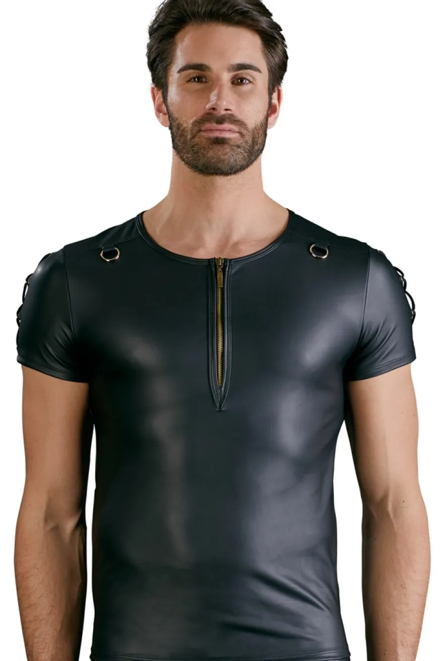 NEK - Herren Shirt mit D-Ringen & Schnürungen
