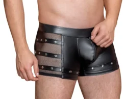 NEK - Mattlook Panty mit Nieten und Reißverschluss