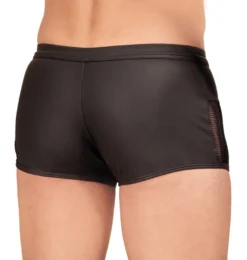 NEK - Short im Mattlook mit Netz-Elemente