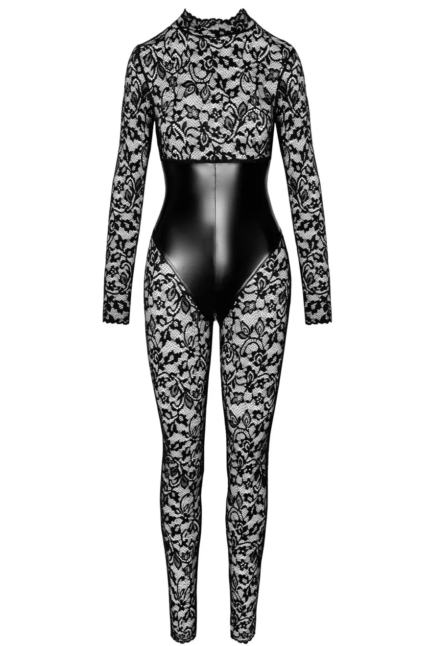 Noir Handmade - Bodystocking mit Unterbrust Corsage