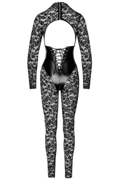 Noir Handmade - Bodystocking mit Unterbrust Corsage