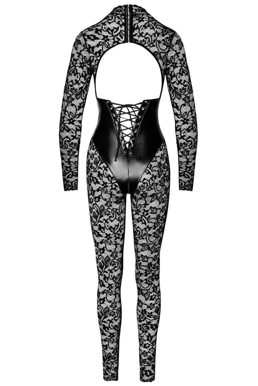 Noir Handmade - Bodystocking mit Unterbrust Corsage