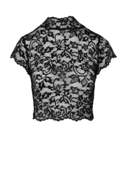 Noir Handmade - Crop Top aus Spitze