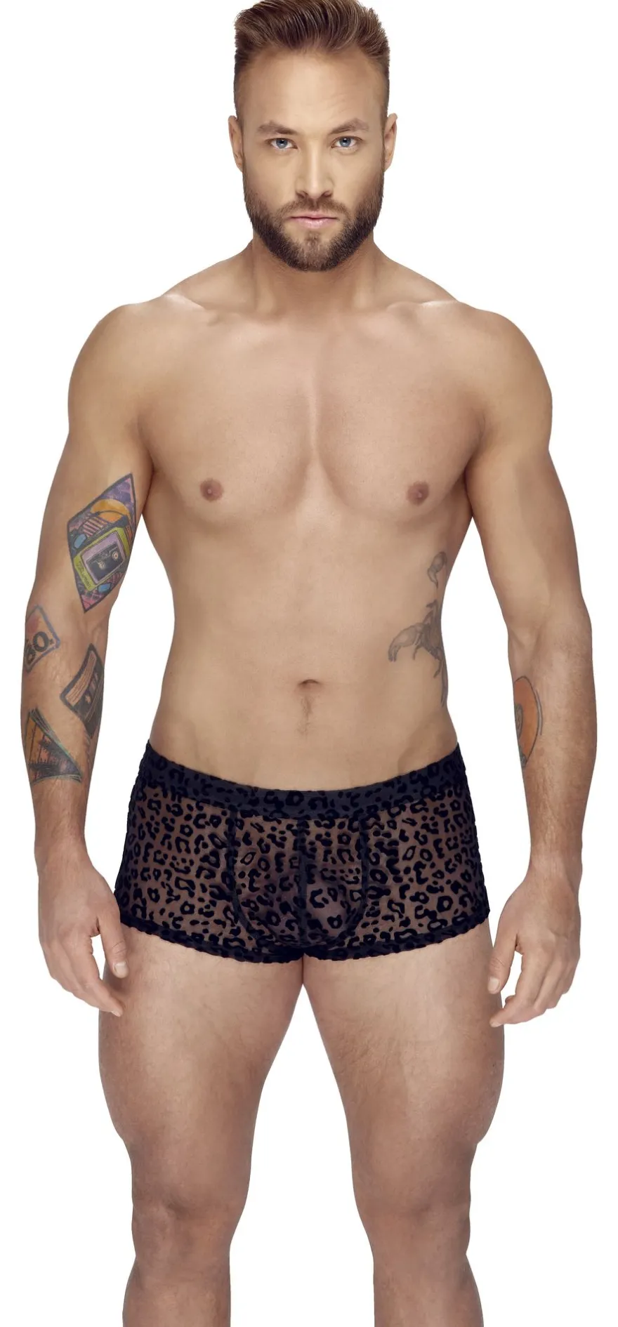 Noir Handmade - Herren Pants im Leo-Look