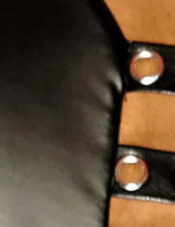 Noir Handmade - Minikleid aus Powerwetlook