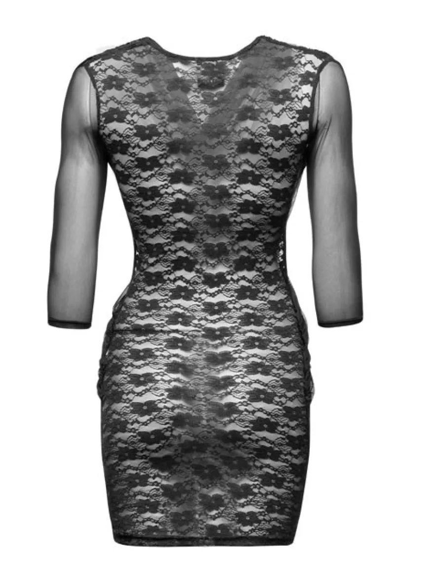 Noir Handmade - schwarzes Tüll Kleid FLIRTY F113b