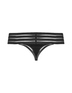 Noir Handmade - Sexy Panty mit scharfen Bändern schwarz