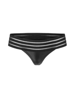 Noir Handmade - Sexy Panty mit scharfen Bändern schwarz