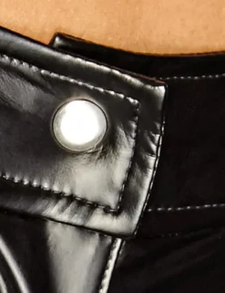 Noir Handmade - Shorts aus Powerwetlook