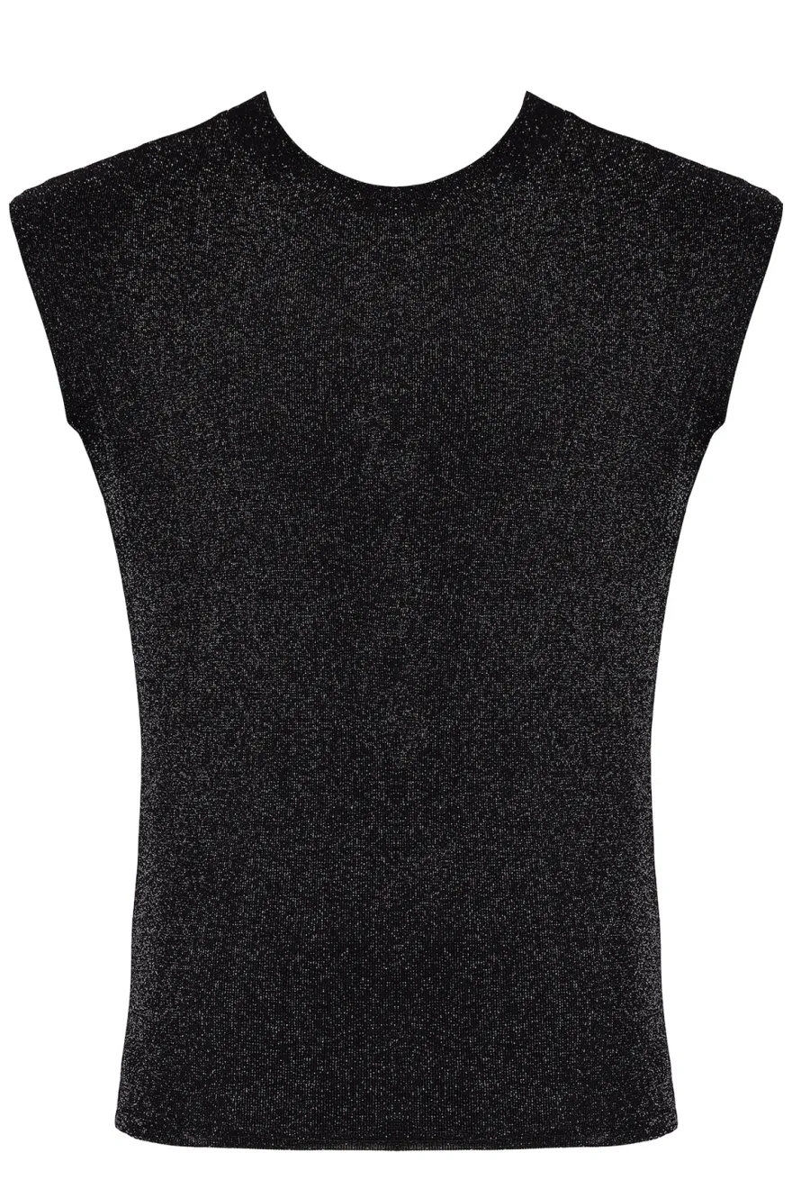 Noir Handmade - Tank Top aus Netz Material