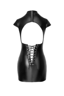 Noir Handmade - Wetlook Minikleid