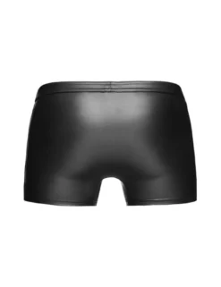 Noir Handmade - Wetlook Shorts mit Reißverschluss