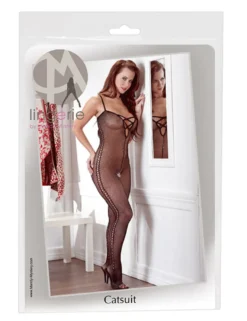 NO:XQSE - Catsuit Netz schwarz