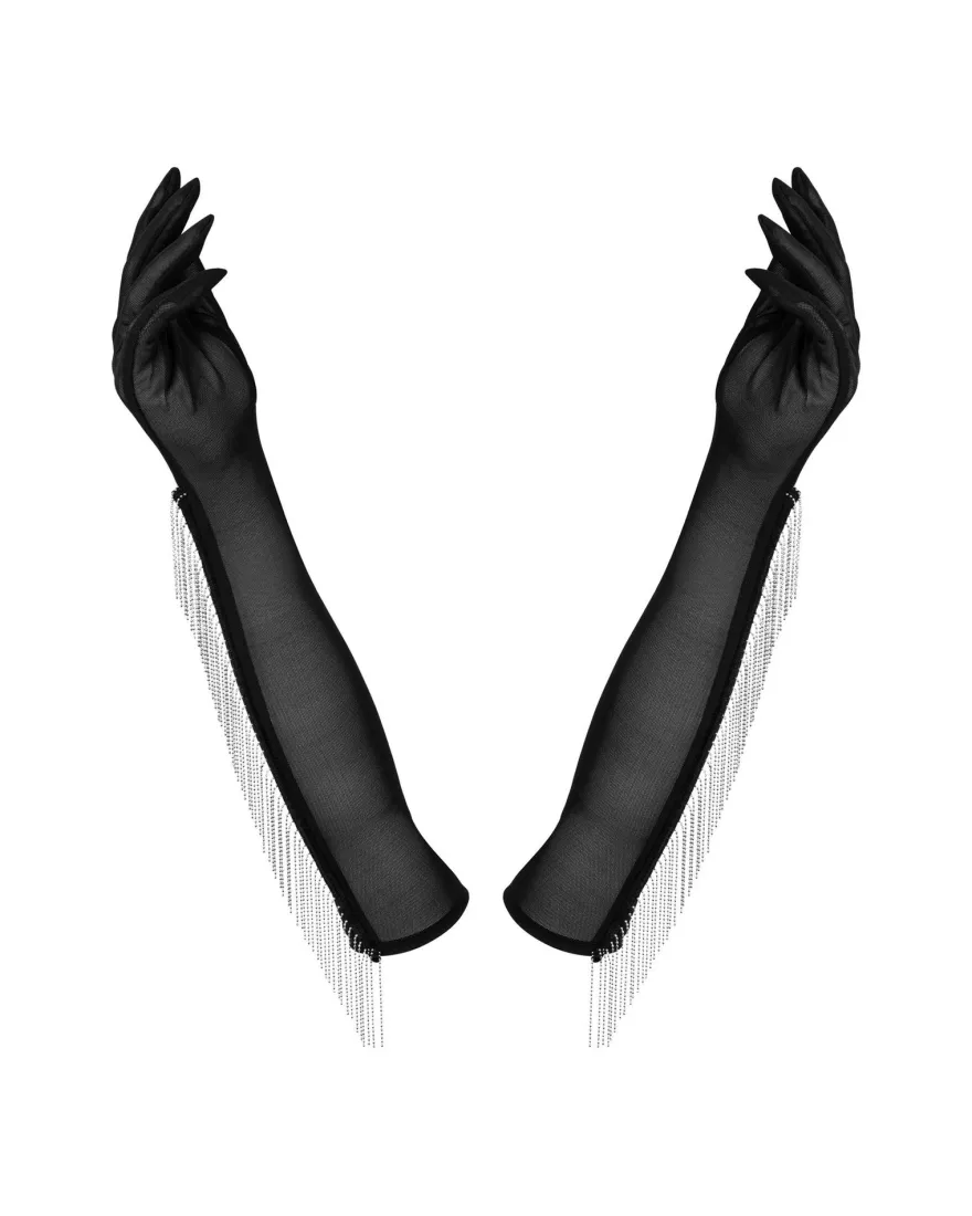 Obsessive - Armstulpen mit Zierketten
