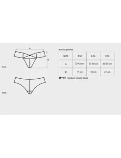 Obsessive - Auroria Panty blau