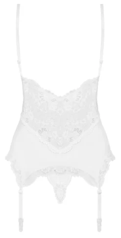 Obsessive - 810-COR Korsett und String weiß