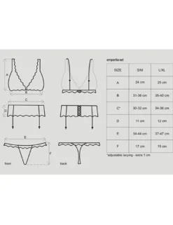 Obsessive - Emperita Set schwarz