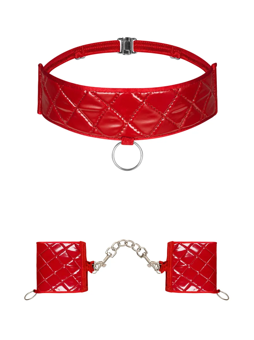 Obsessive - Handfesseln mit Halsband