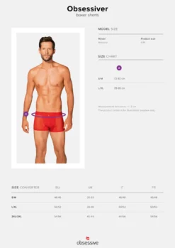 Obsessive - Herren Boxer mit Muster