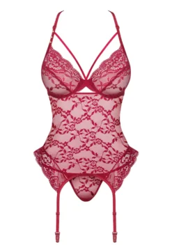 Obsessive - Ivetta Corset & Thong rot